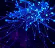 purple and blue light digital wallpaper