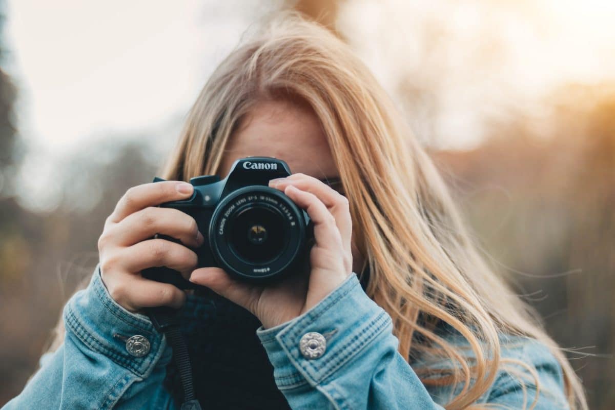 une photographe