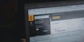 black flat screen computer monitor